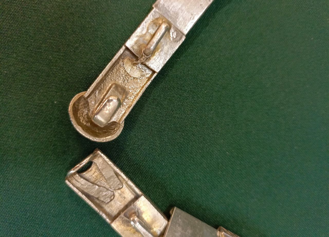 Пояс Серебро XIX- нач.ХХ века Царская Россия, 66см, 332гр