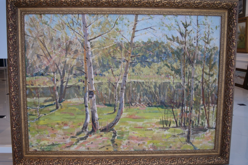 Картина "Весенняя пора", худ. Ананьев Ю.А.