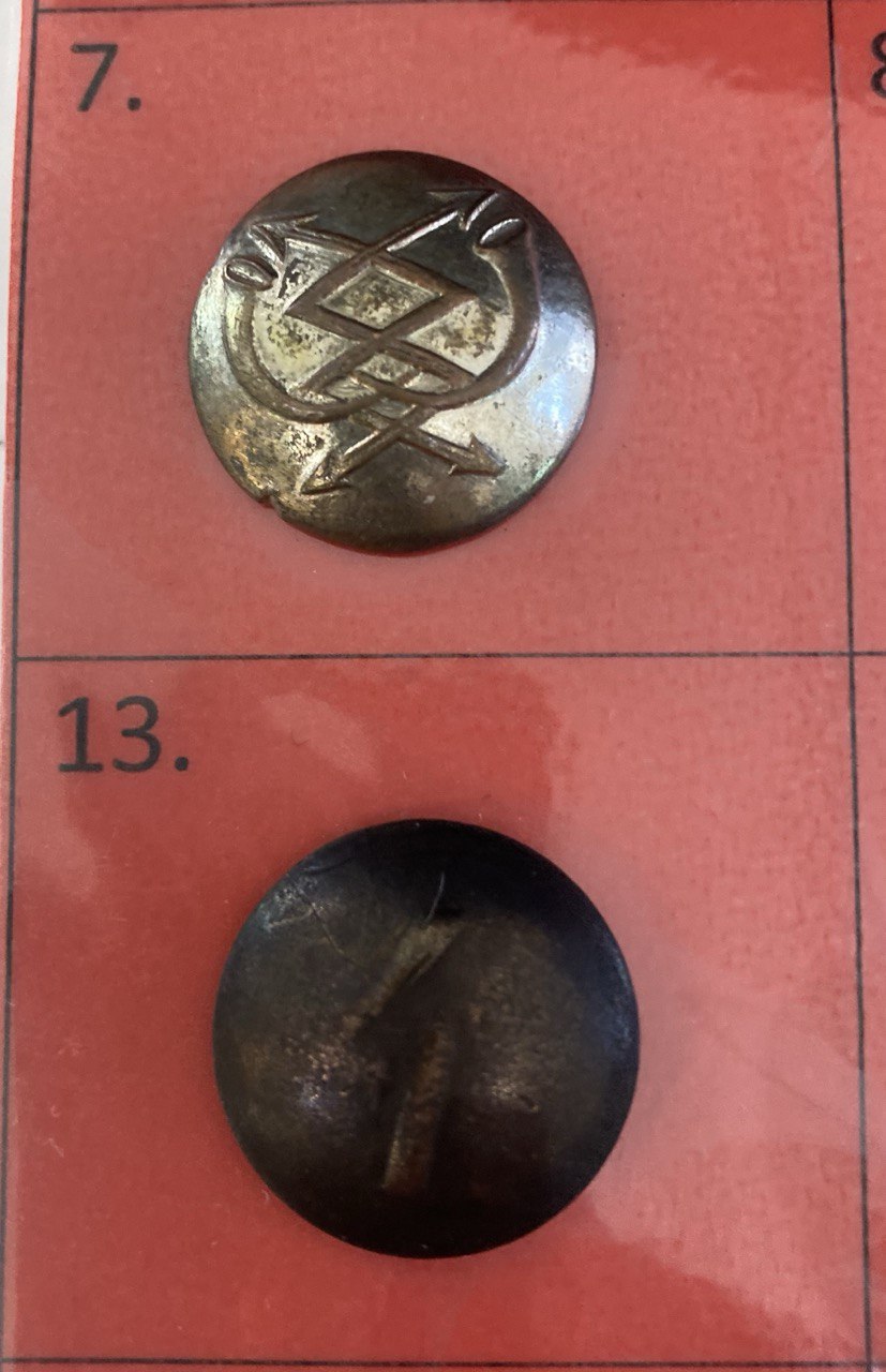 Пуговицы. До 1917 года.