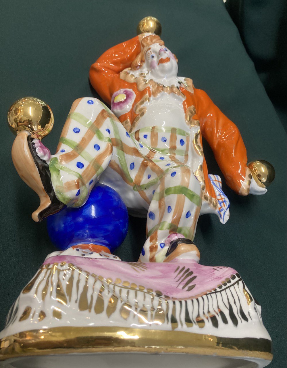 Клоун с шарами. Вербилки. СССР