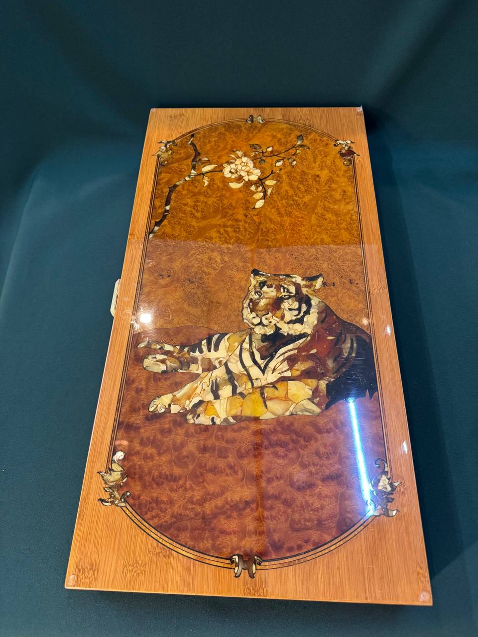 Нарды мануфактура Емельяновы, янтарь, ценные породы дерева.