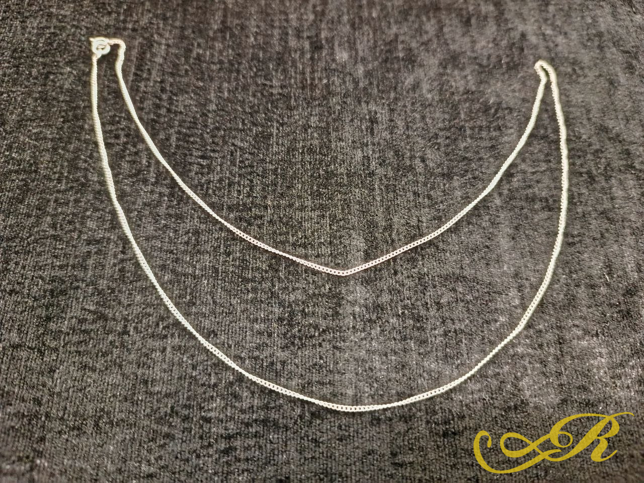 Цепочка серебро 875 пр. 1,54 гр. Длина-52 см.