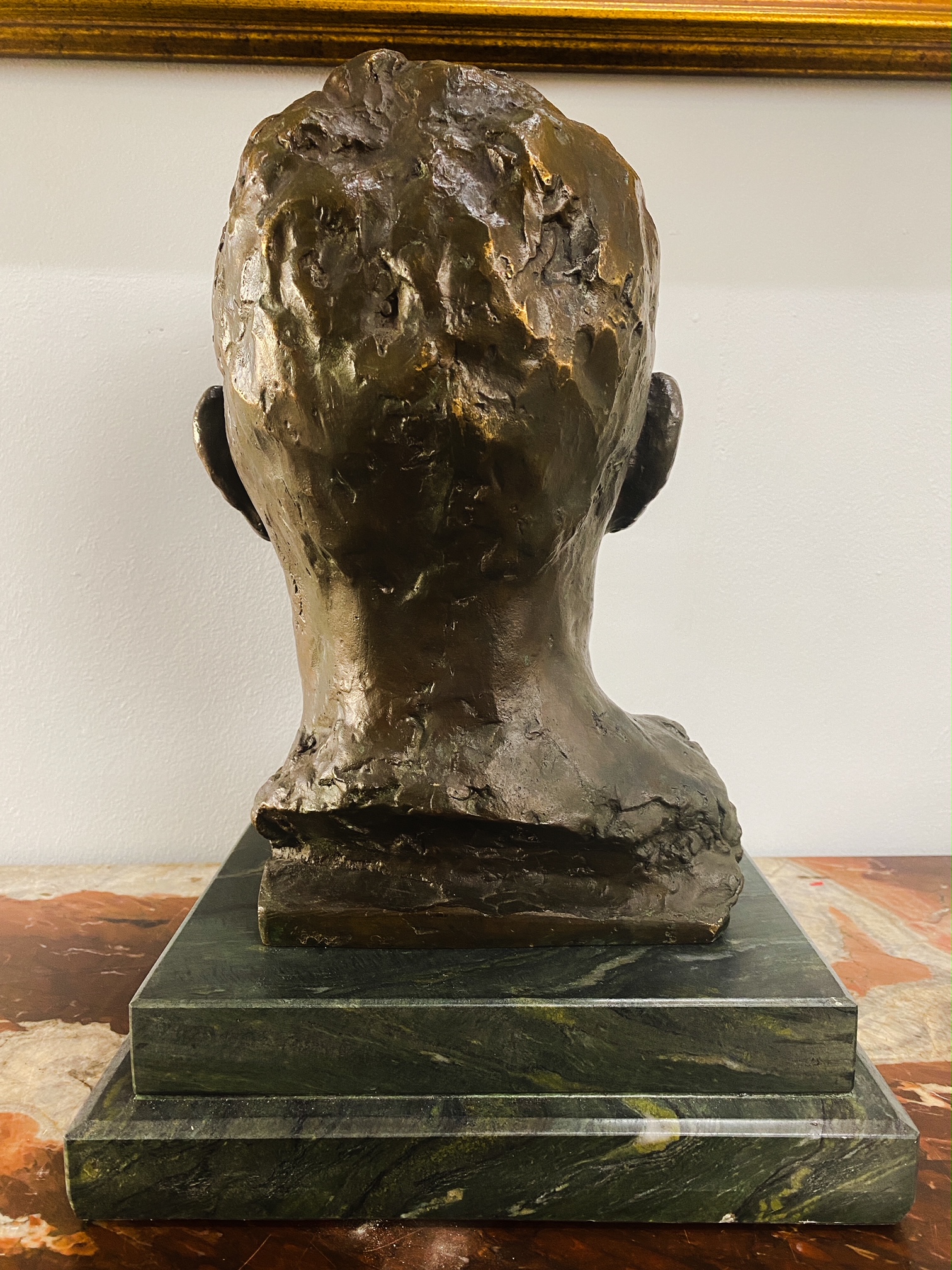 Бюст "Муса Джалиль", 1962 г.бронза, высота 30 см. Имеется экспертное заключение ГМИИ РТ Автор работы: Баки Урманче