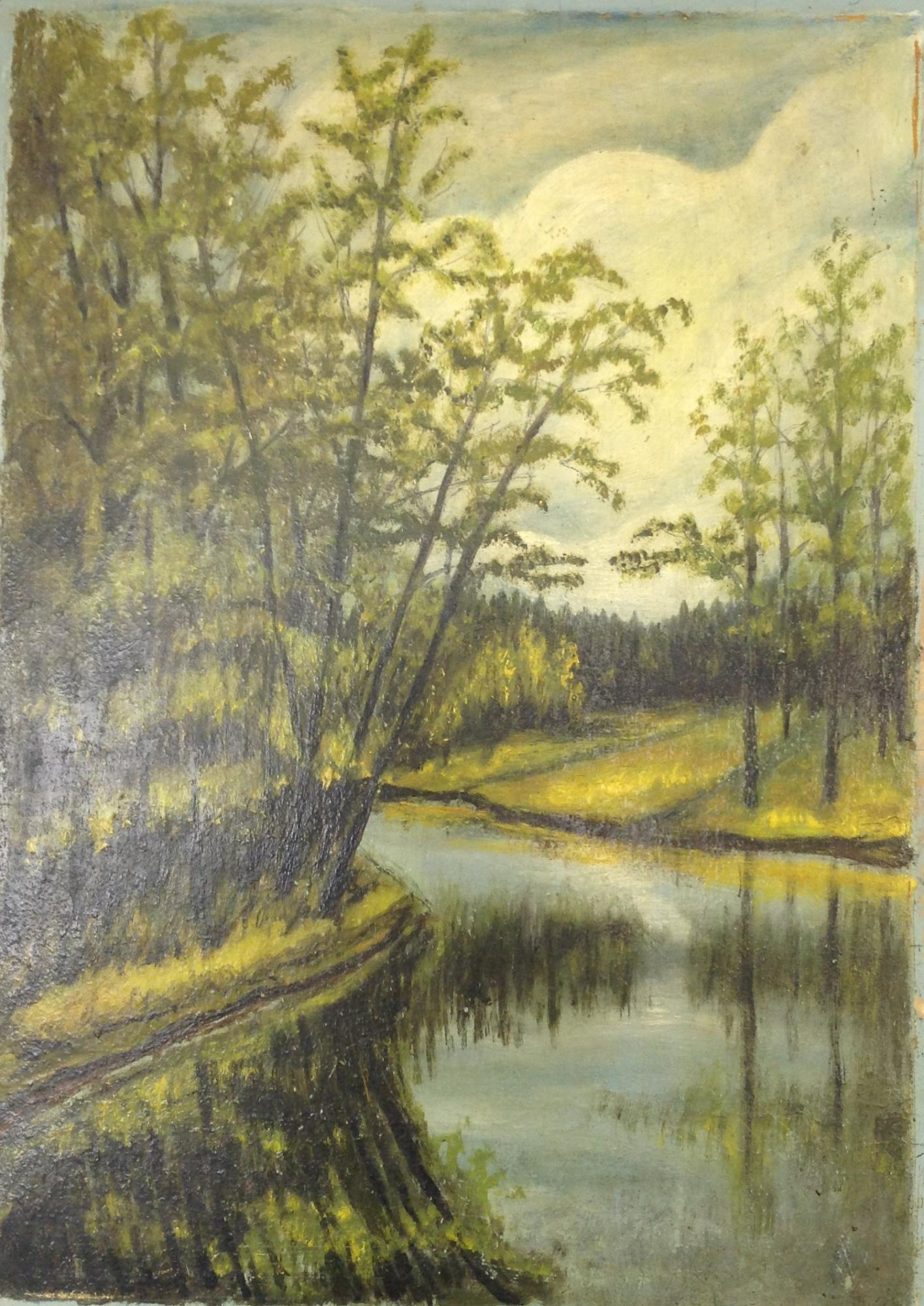 Картина "Пейзаж", автор: Пономарев П.А.