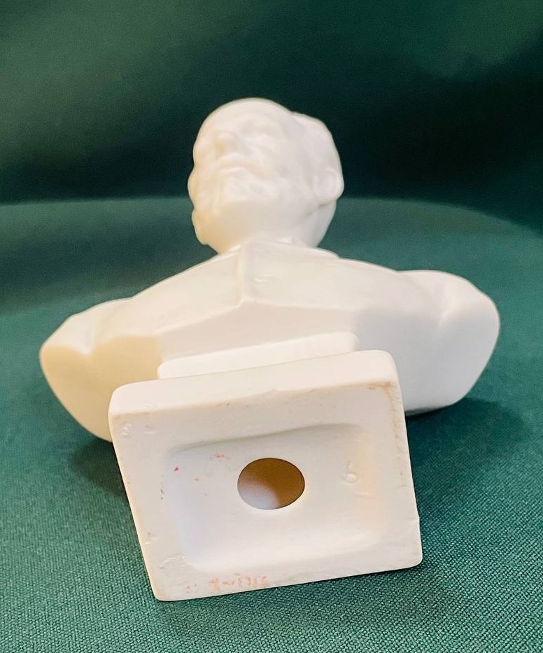 Бюст Петра Чайковского, фарфор СССР