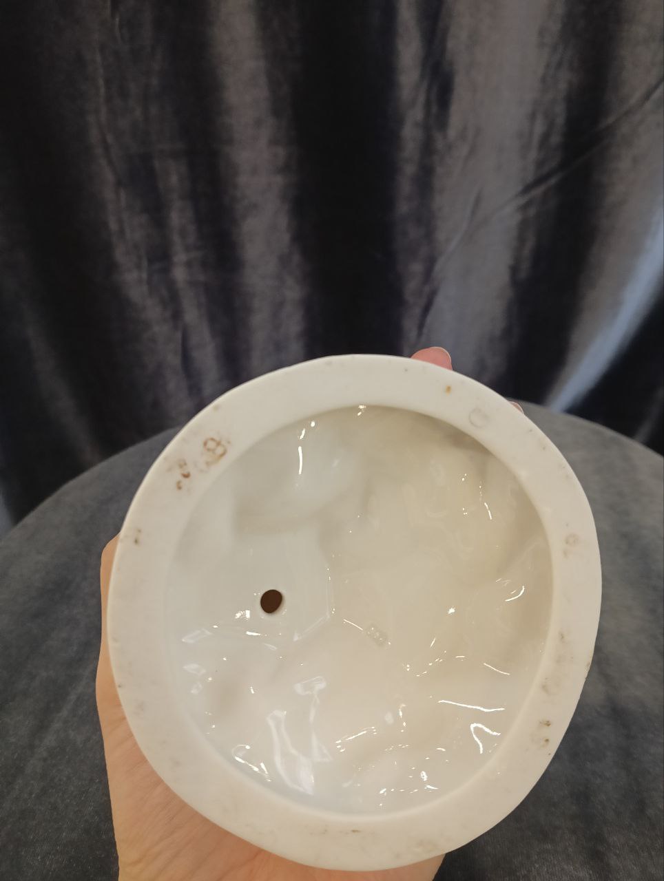 Статуэтка «Гуси» фарфор, 16 см, ЛФЗ