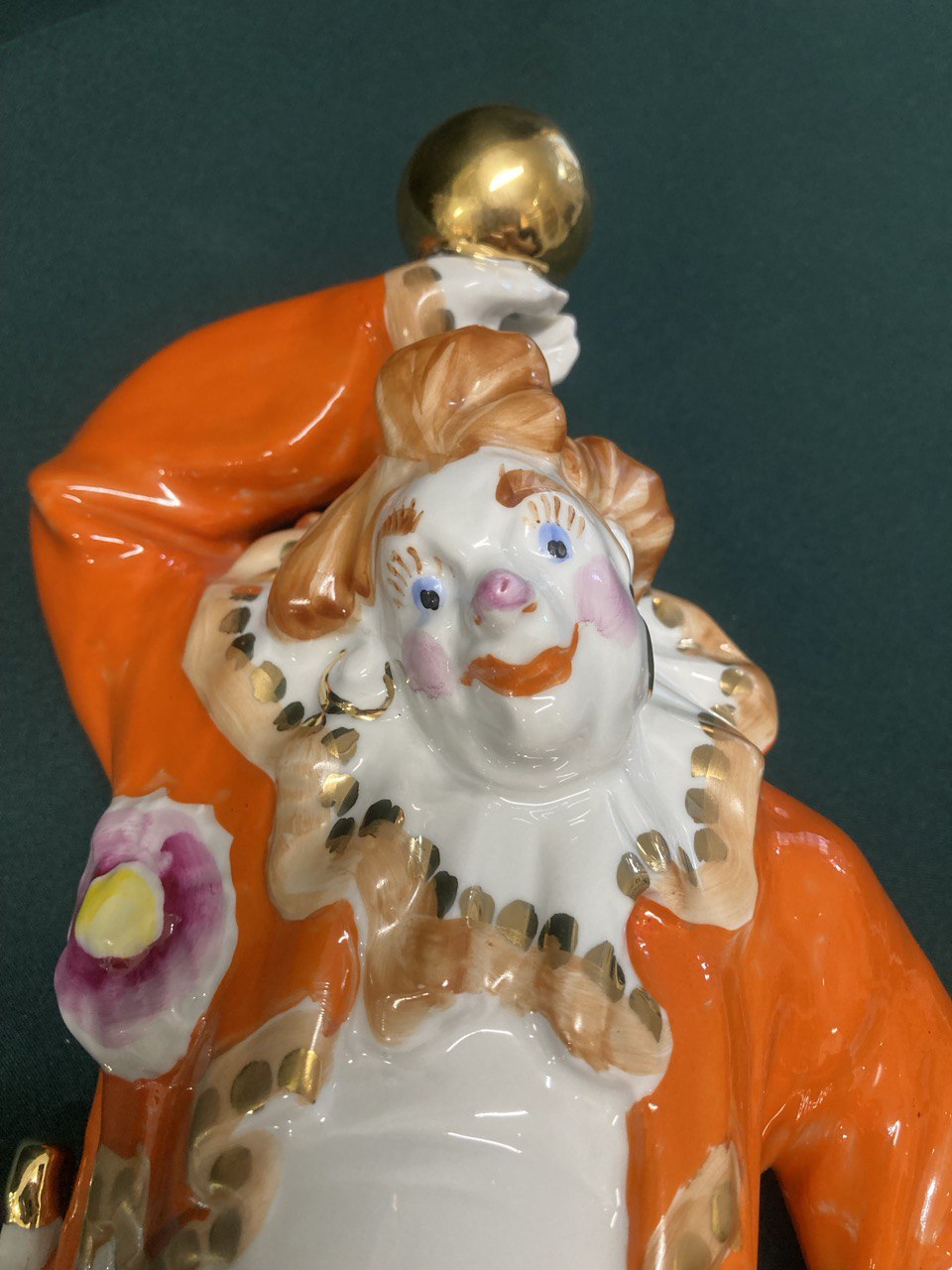 Клоун с шарами. Вербилки. СССР