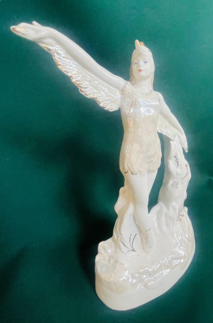 Фарфоровая статуэтка "Балерина Аист" Вербилки.