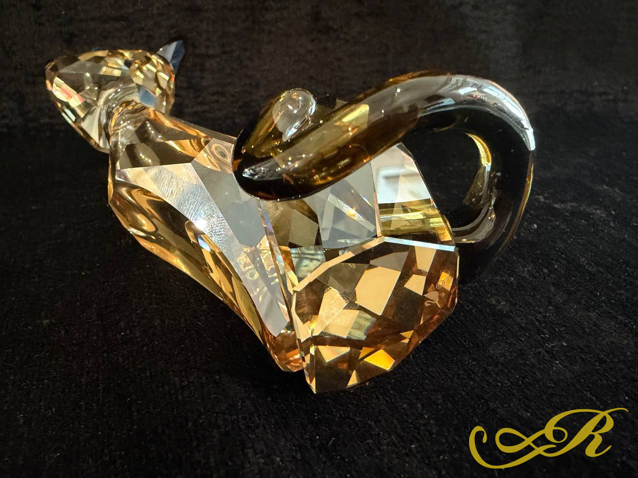 Swarovski «Кошка» — оригинальная хрустальная фигурка Swarovski с клеймом