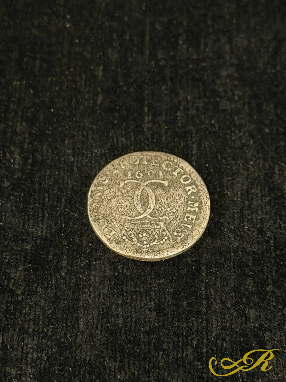 Швеция, 5 Öre 1691 года, Карл XI, серебро
