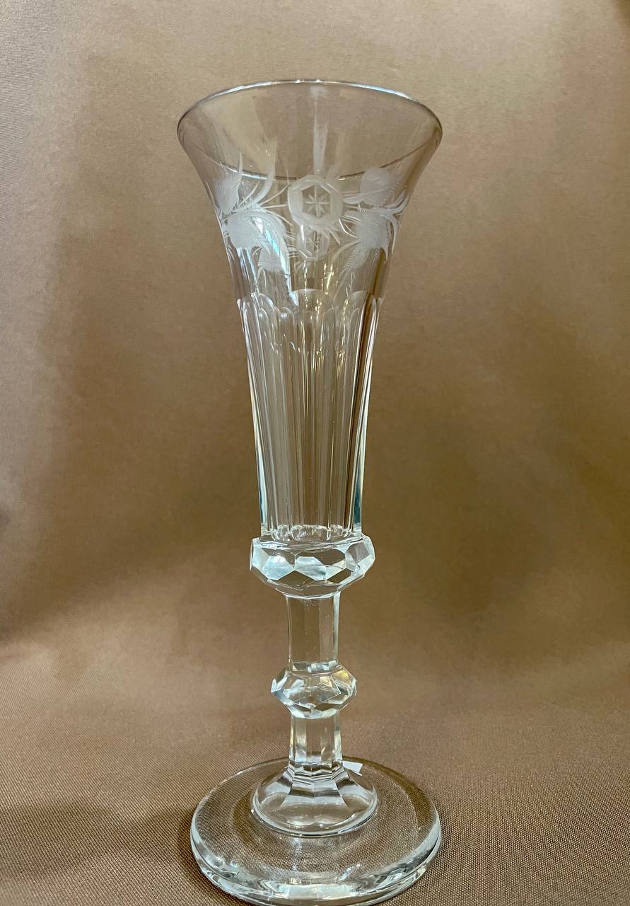 88. Старинный бокал «Шампанка», Российская империя, начало XIX в