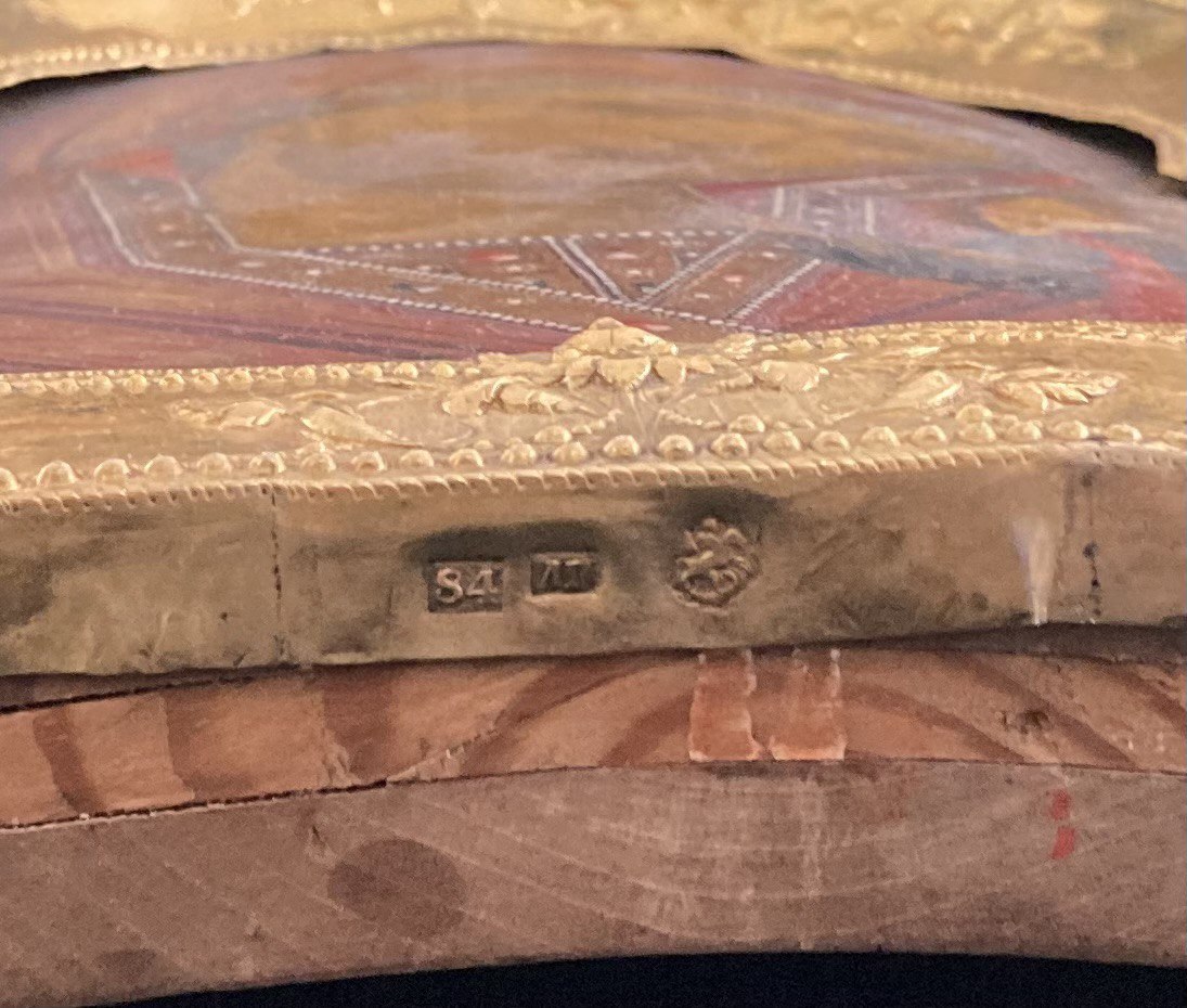 Икона "Казанская Божья Матерь" XIX век, Российская Империя