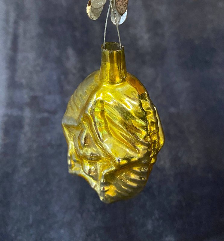 Ёлочная игрушка серп и молот СССР