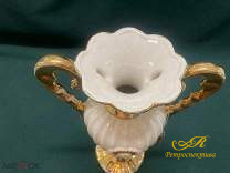 Фарфоровая (фаянс) ваза - амфора. C.A.L. Италия. 50 - е г.