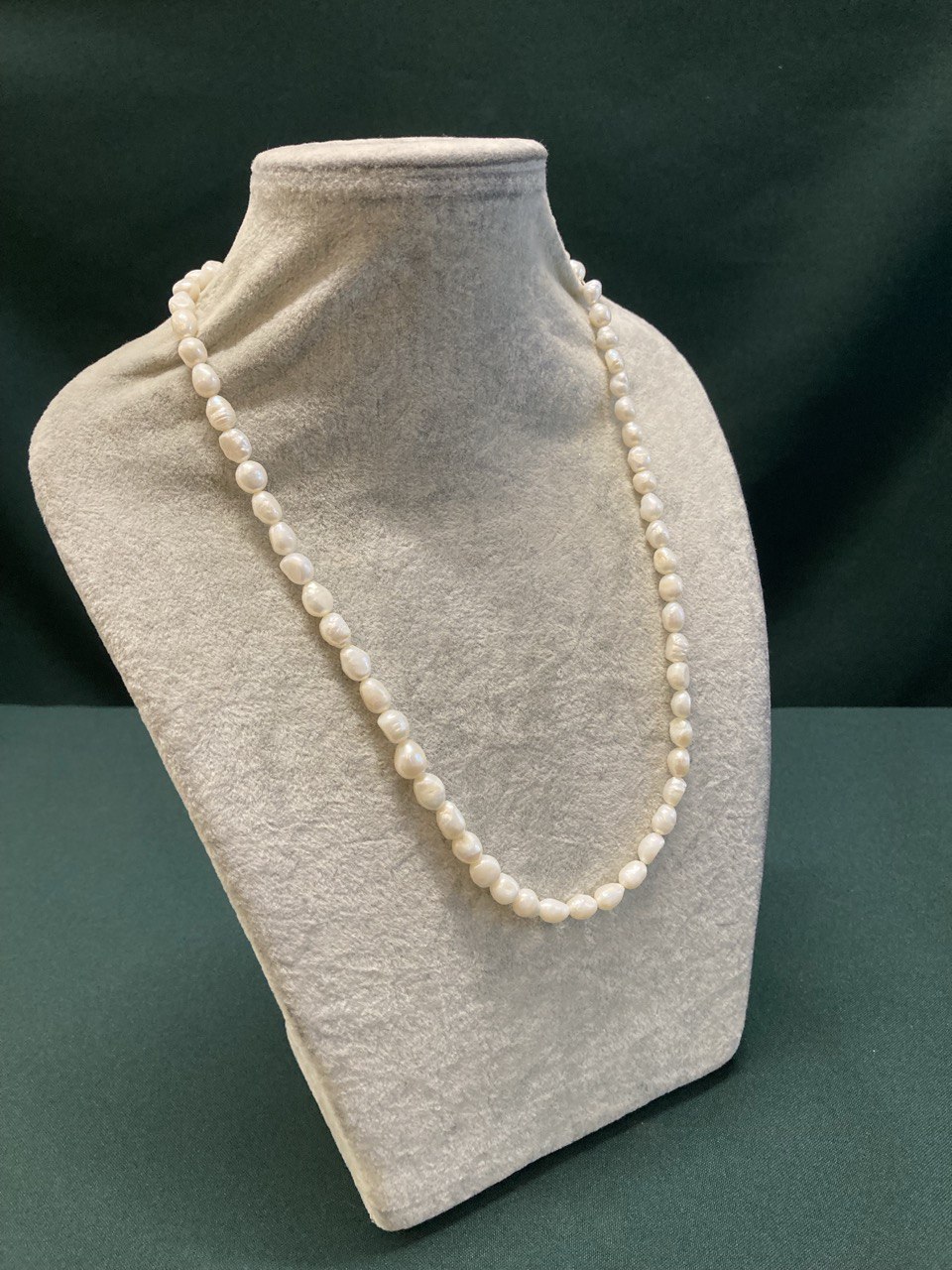 Бусы из речного жемчуга. 46 см.