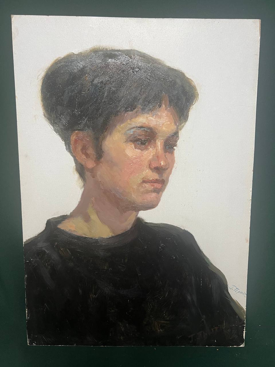 Портрет "Женщина. Ноктюрн", 1967 г, художник Г.Прытков