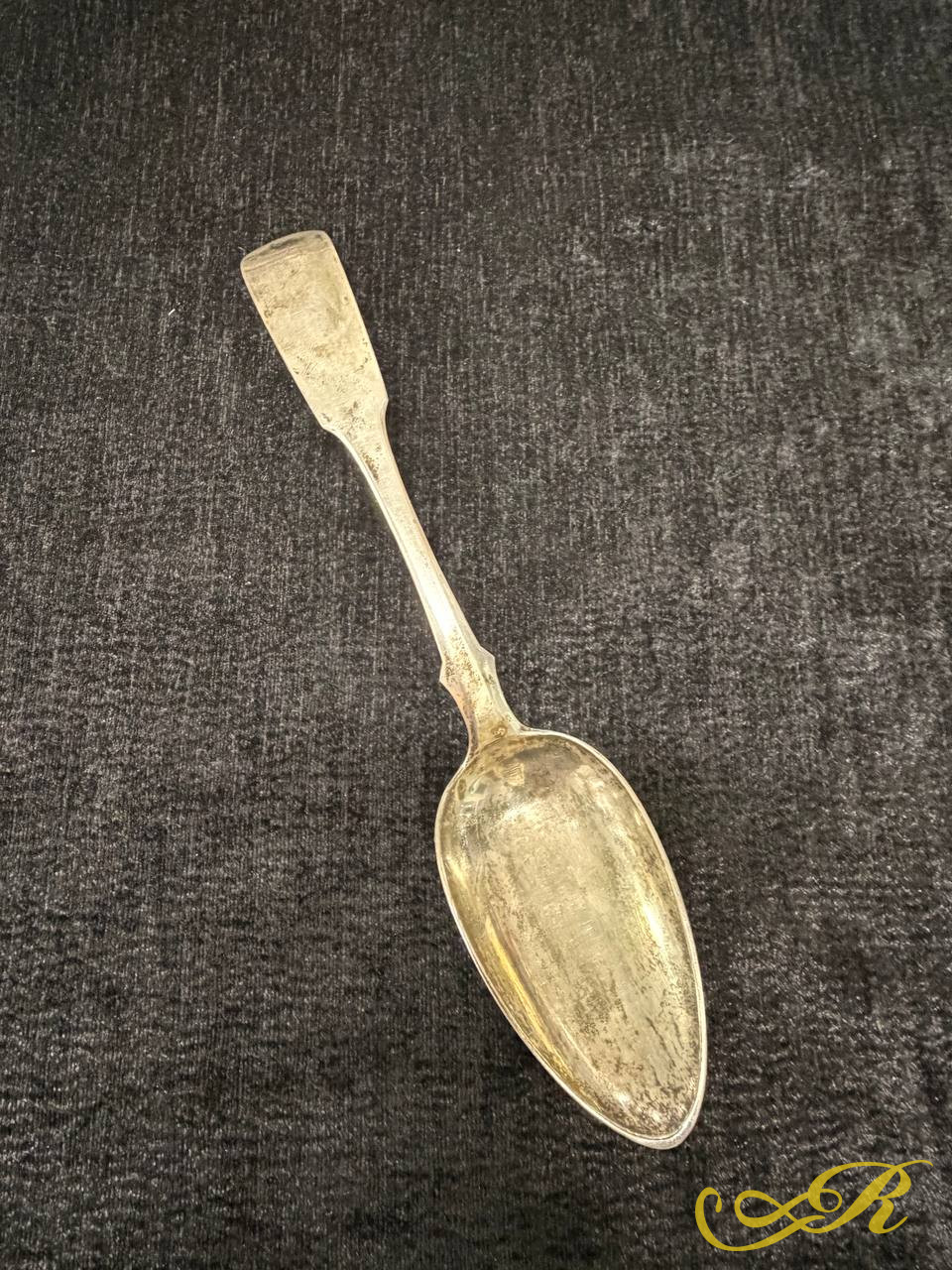 Серебряная столовая ложка 84 пробы, Казань, 1856 год, вес 50 гр.