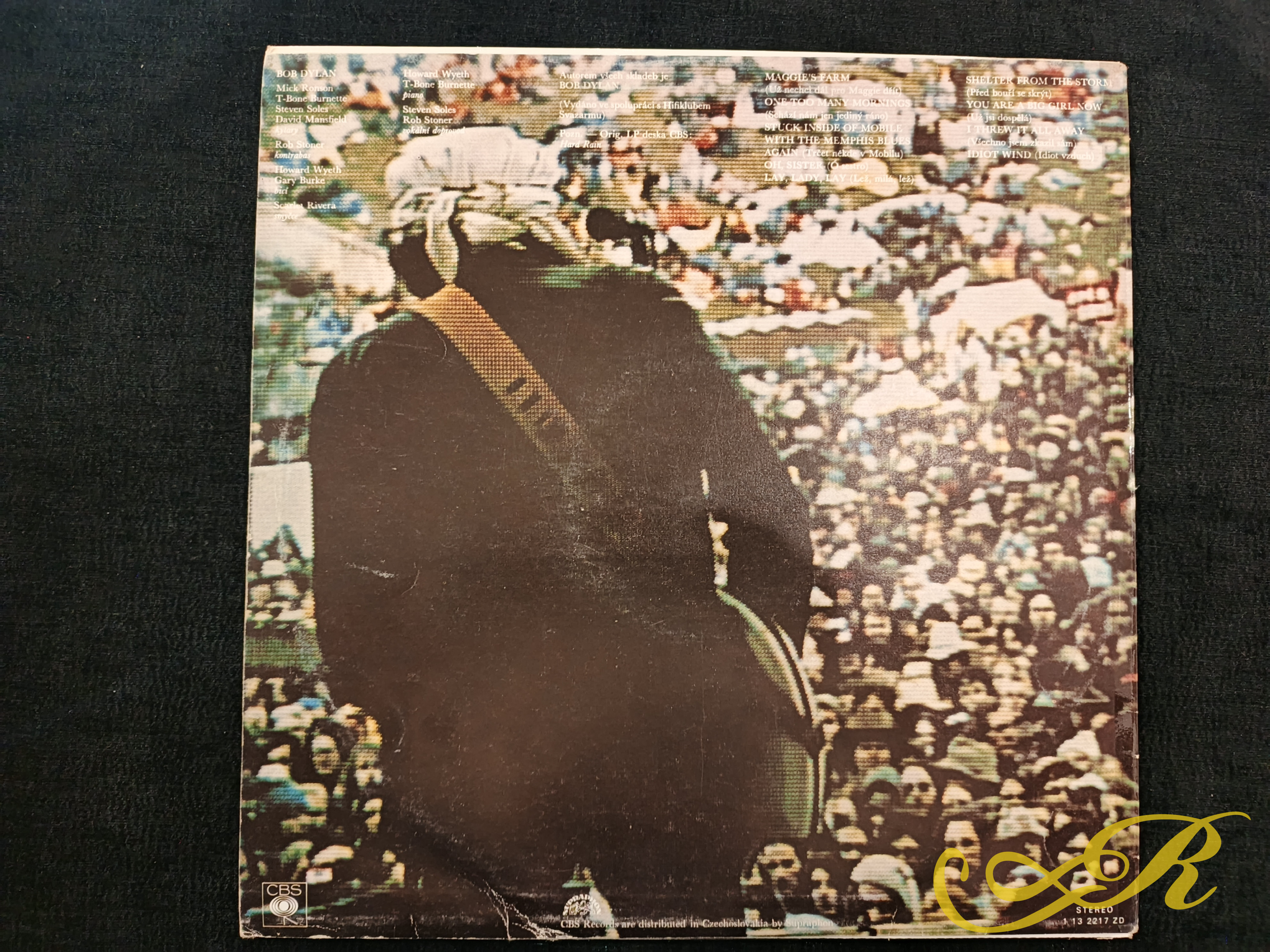 Bob Dylan - Hard Rain Czechoslovakia / 1977 / VG+ / VG+ виниловая пластинка LP