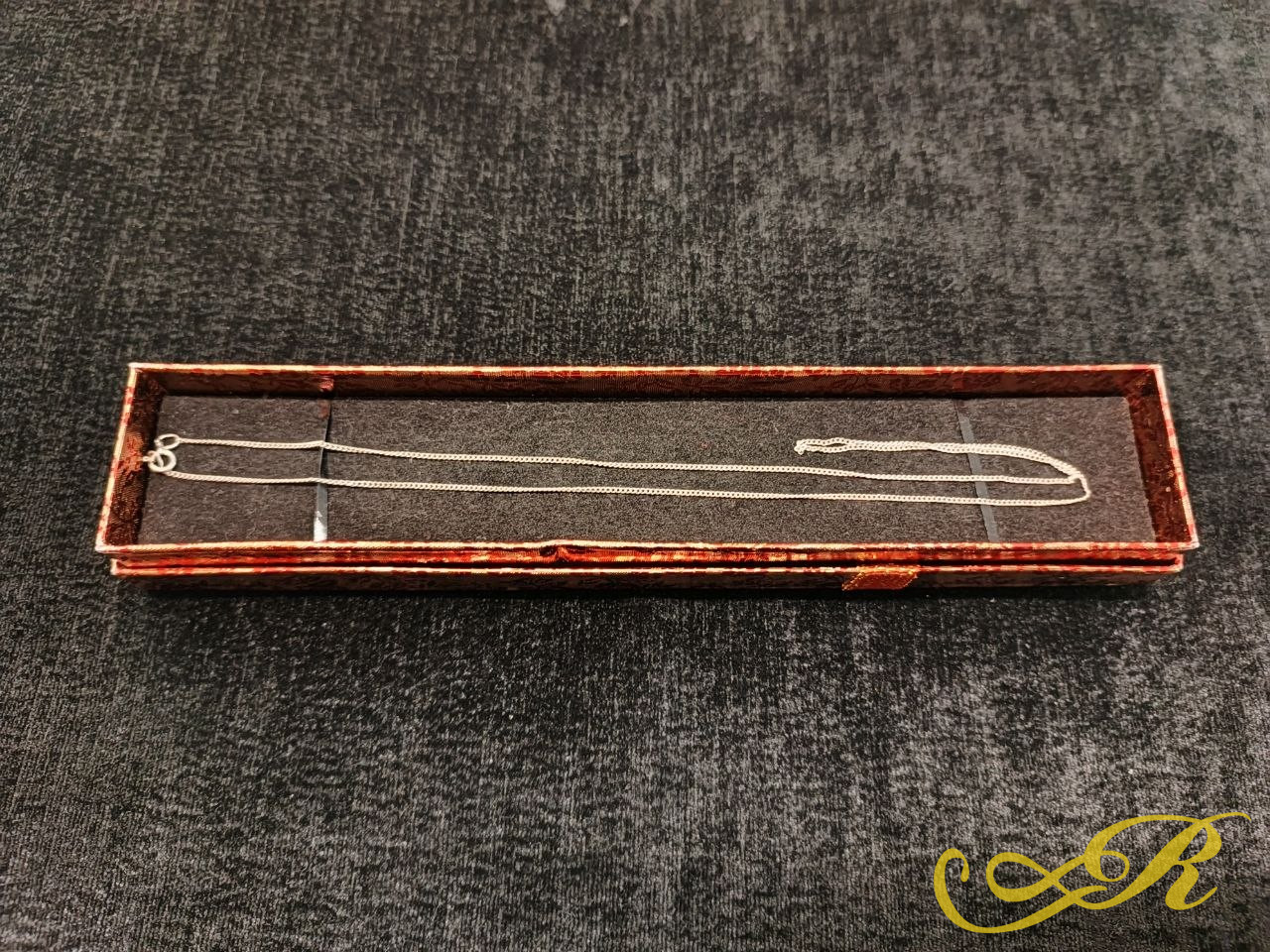 Цепочка серебро 875 пр. 1,54 гр. Длина-52 см.