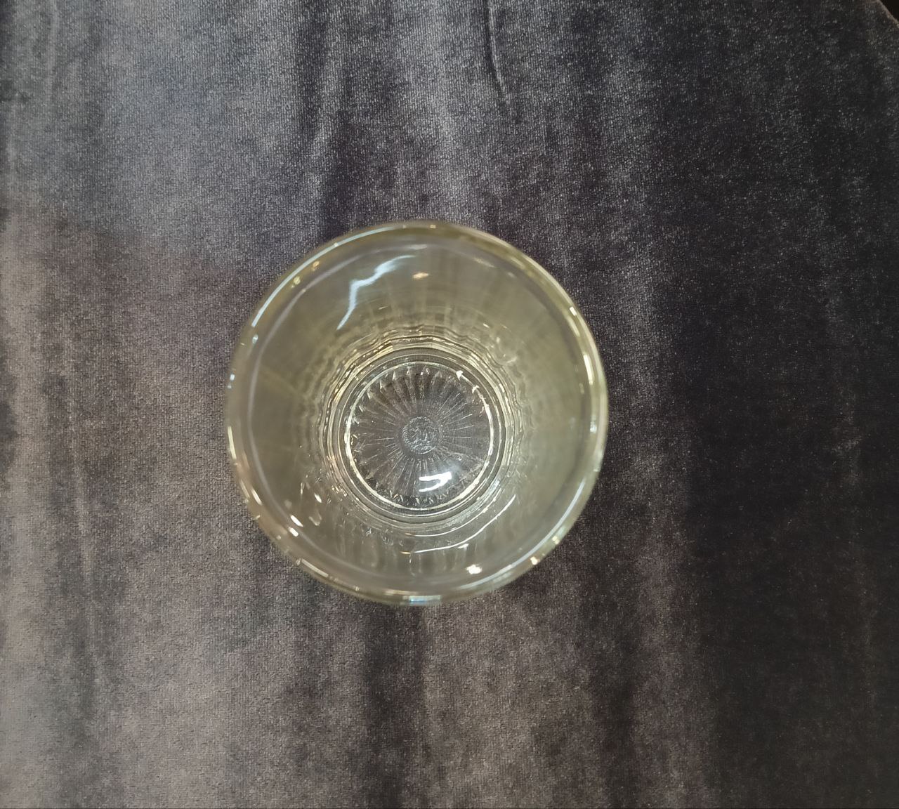 171. Стакан стеклянный, Уршельский стекольный завод, объем 200 мл , высота 95 мм