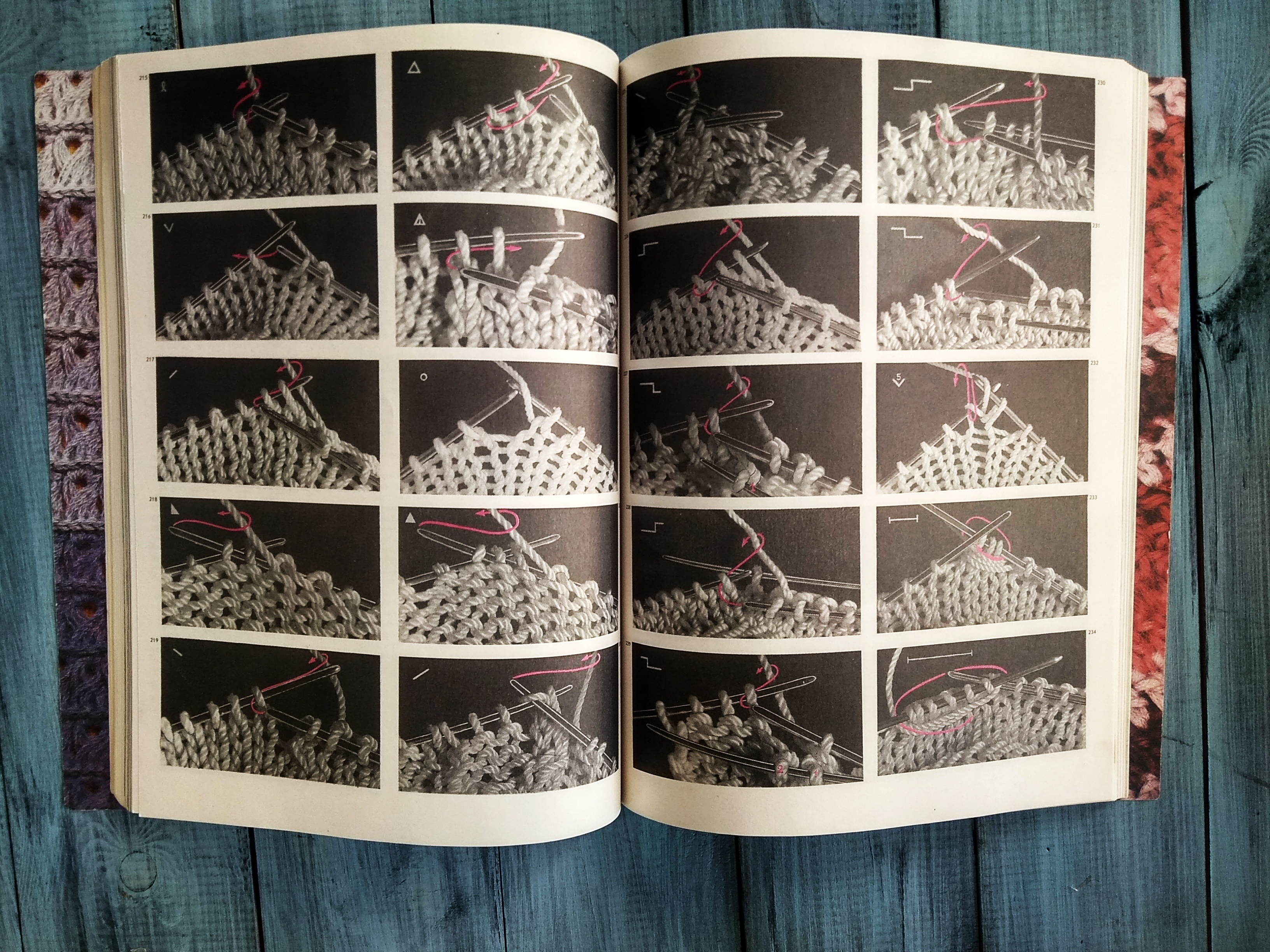 Альбом-справочник "Вязание", 1990 г.