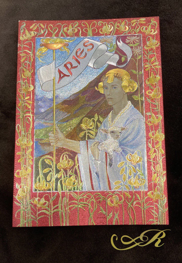 Открытка " Овен" Англия.