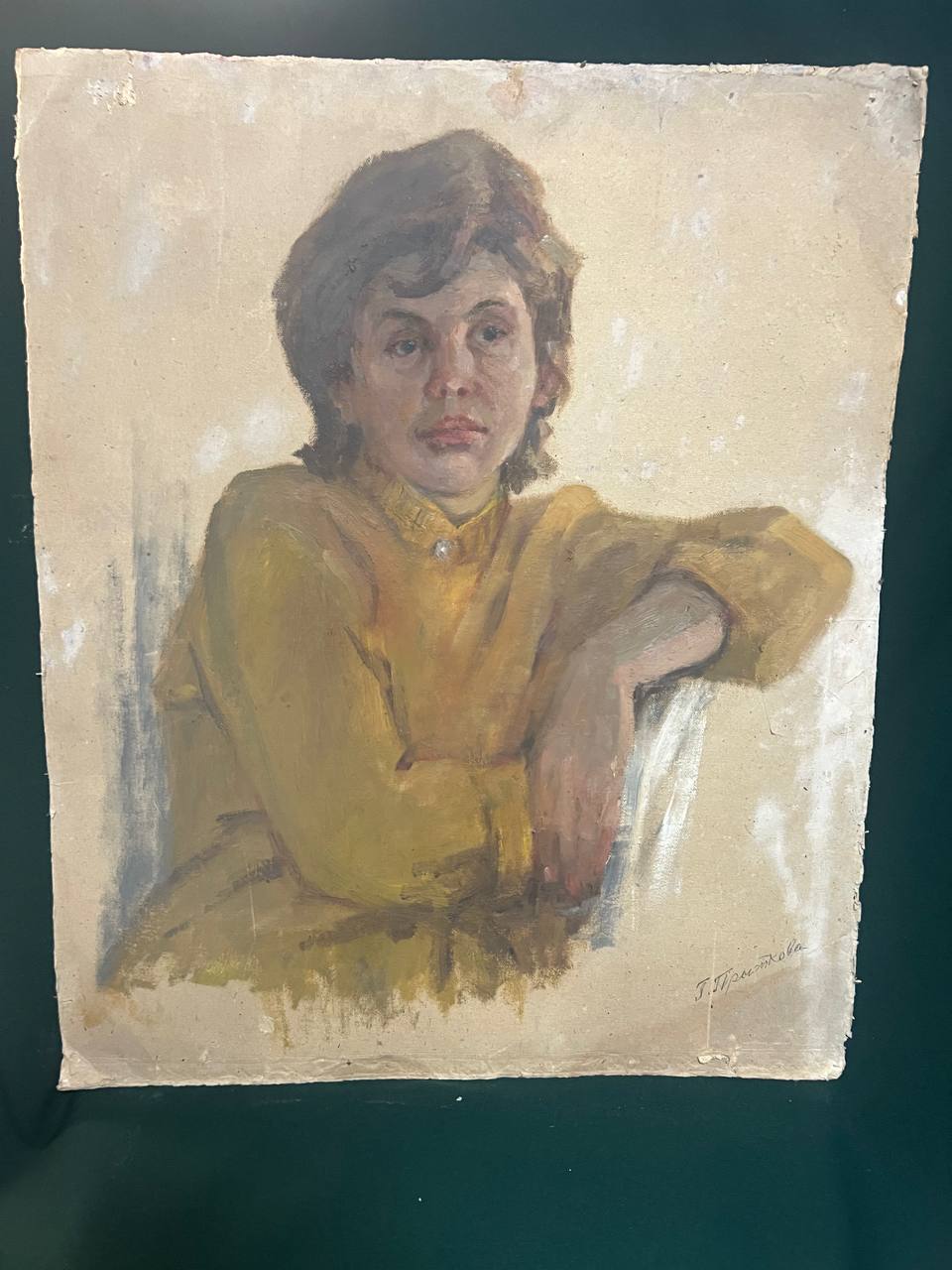 РАСПРОДАЖА! Женский портрет, СССР, художник Прыткова Г.