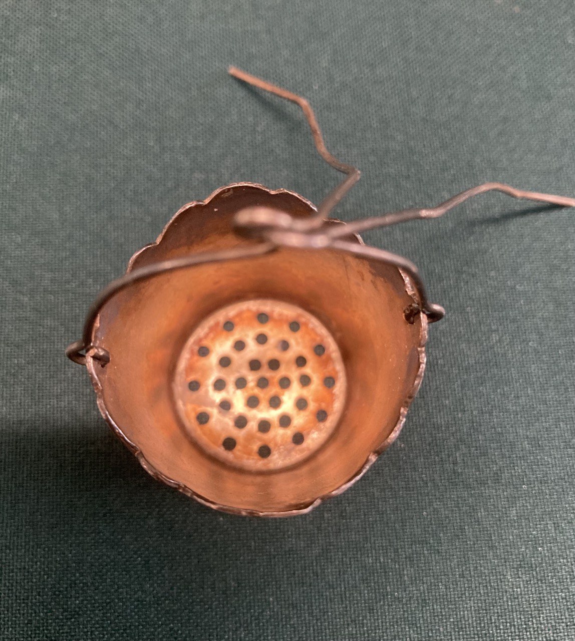 Ситечко серебряное. 925 пр. 27,74 гр.