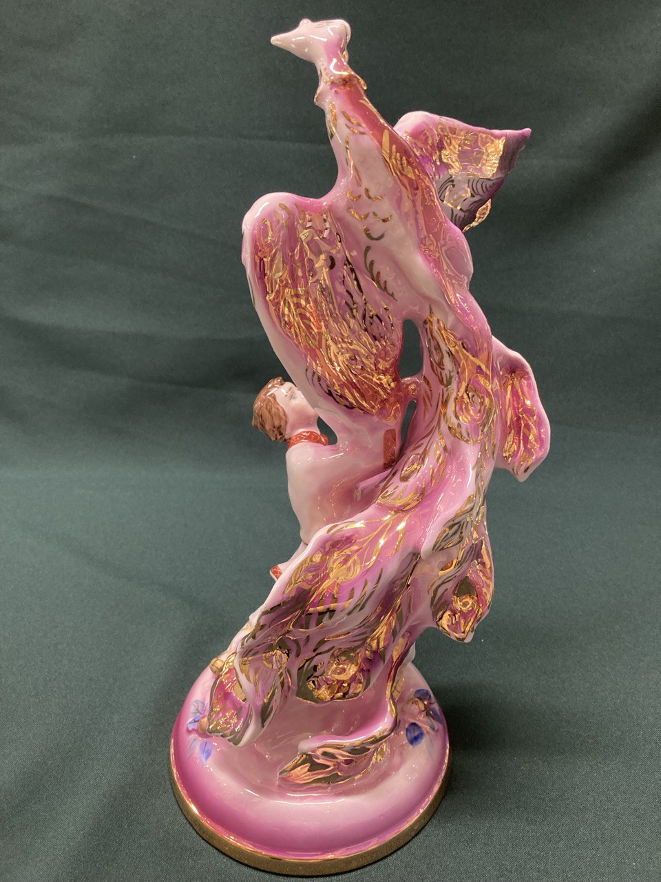 Триптих «Конек Горбунок» Дулево. Высота 34 см