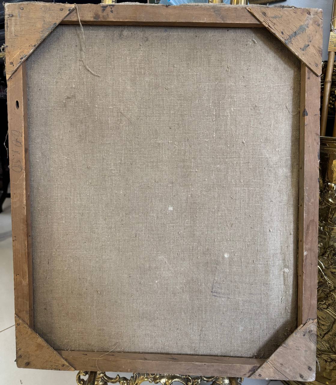 РАСПРОДАЖА ! Портрет мужчины с усами. Прытков А.А. Прыткова Г.Н. СССР. Холст, масло.