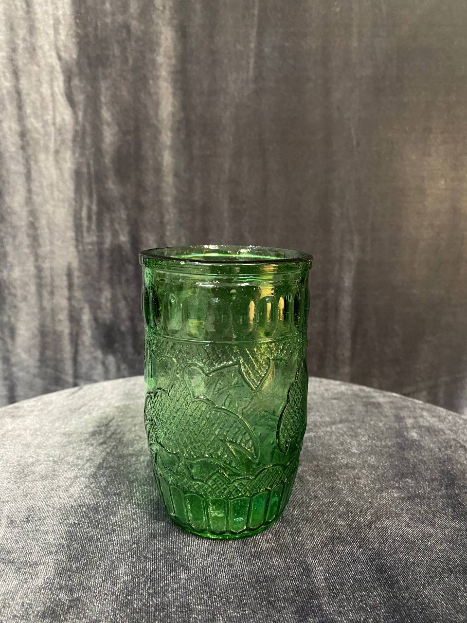 166 Стакан-банка, российская империя, дореволюционная, 250г., 107мм.