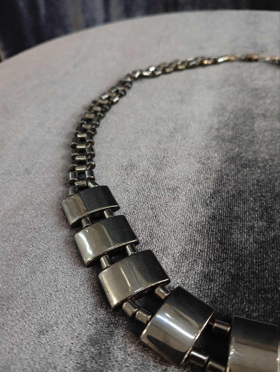 Бусы гематит, длина 47 см, вес 62 гр