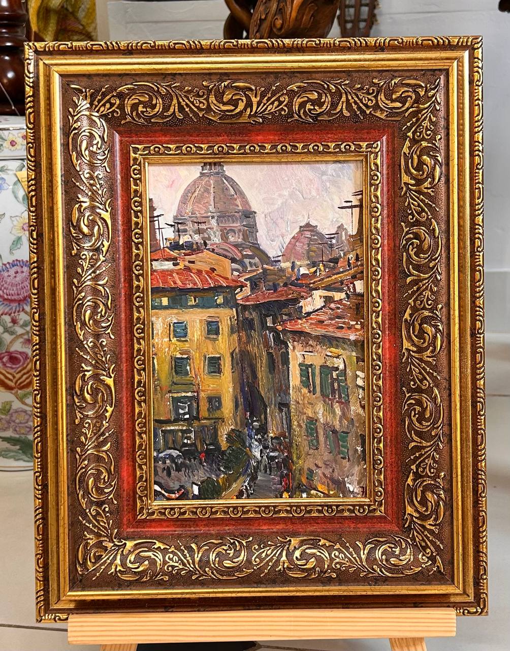 Картина "Флоренция" 1971г  Художник, академик Якупов Х.А.