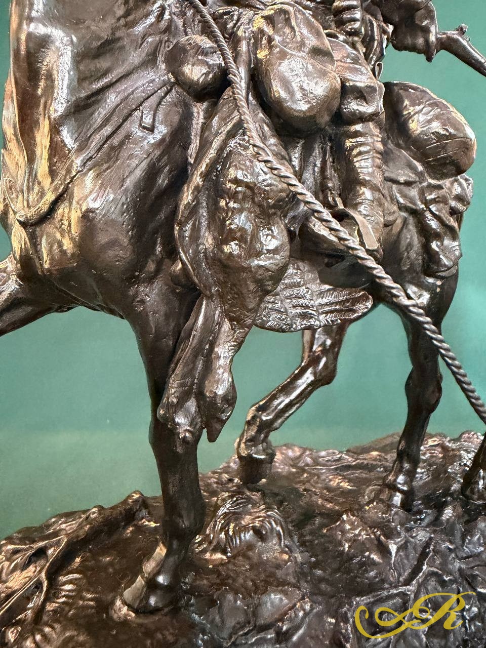 Скульптура  Скотокрад, Охотник и корова, начало ХХ в.,Василий Грачёв 