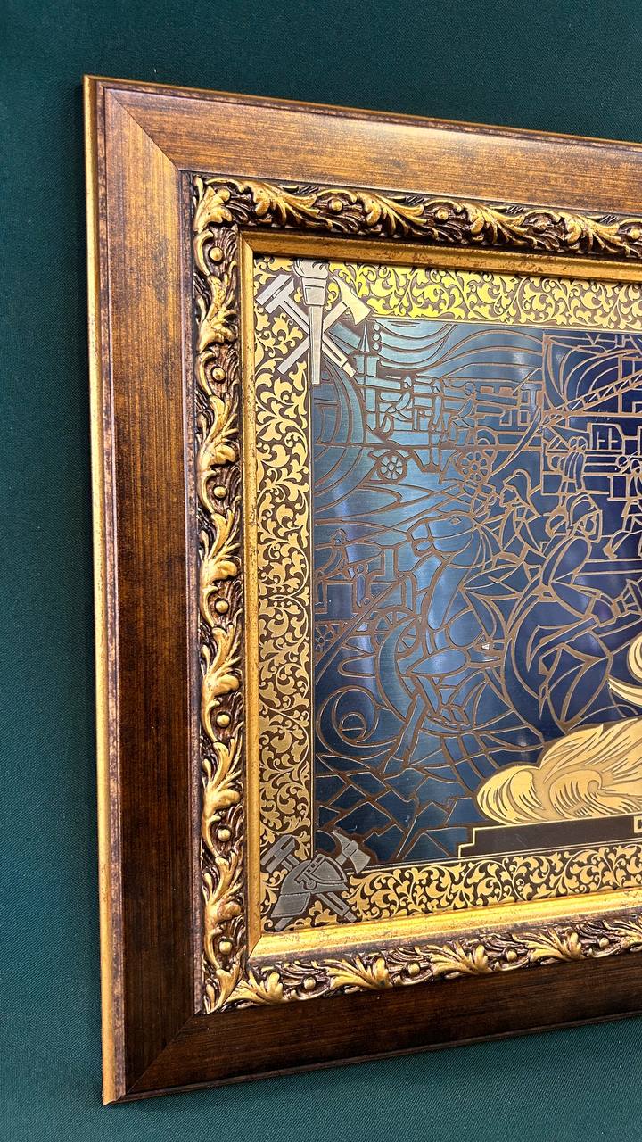 Пано "Слава Отважным" для МЧС, Злотоуст