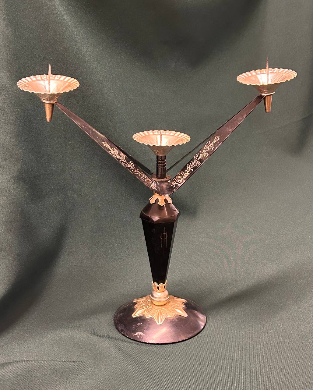 Подсвечник на 3 свечи, СССР