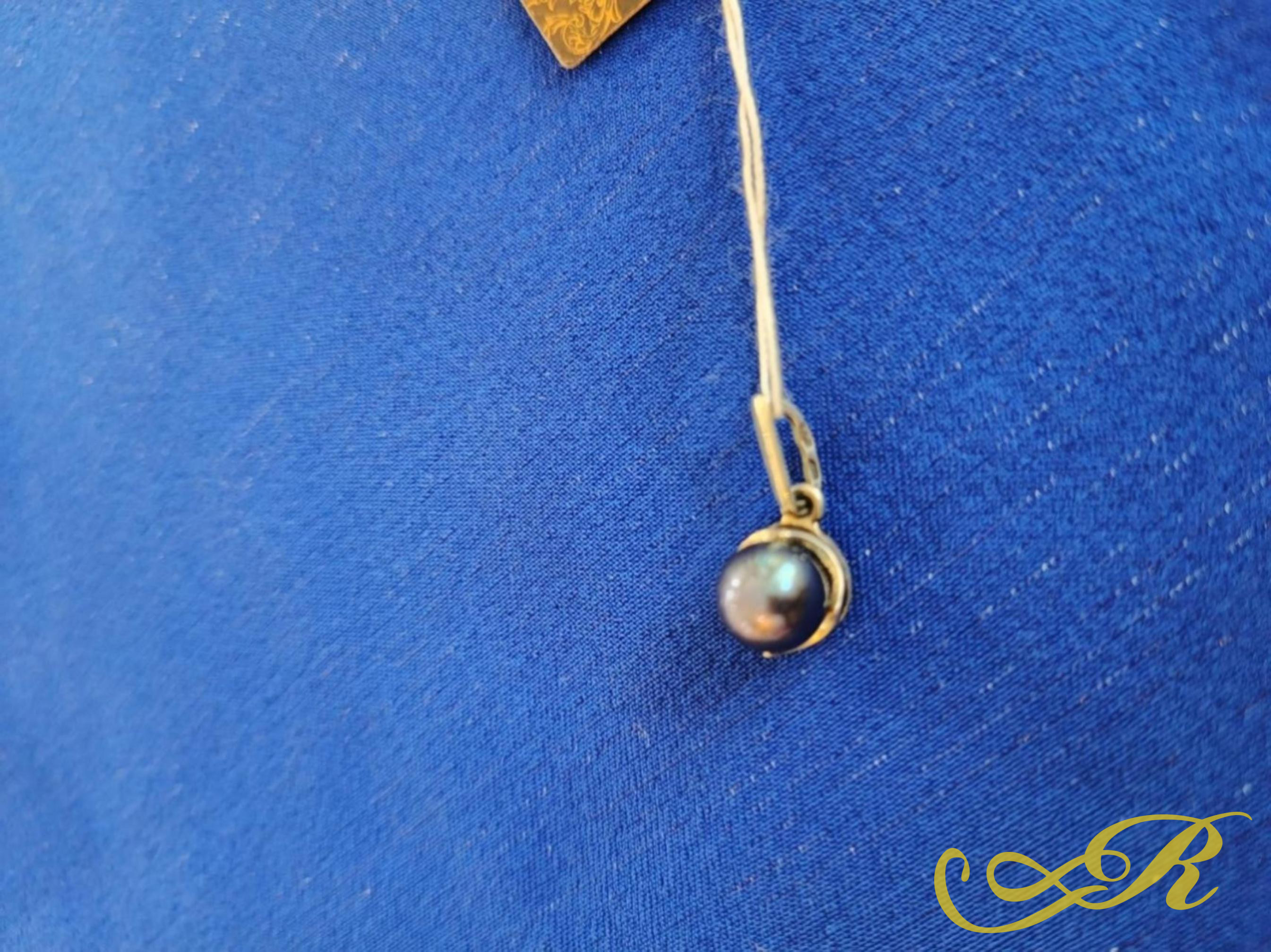  Подвеска . Серебро 925 пр. Жемчуг. 1.95гр