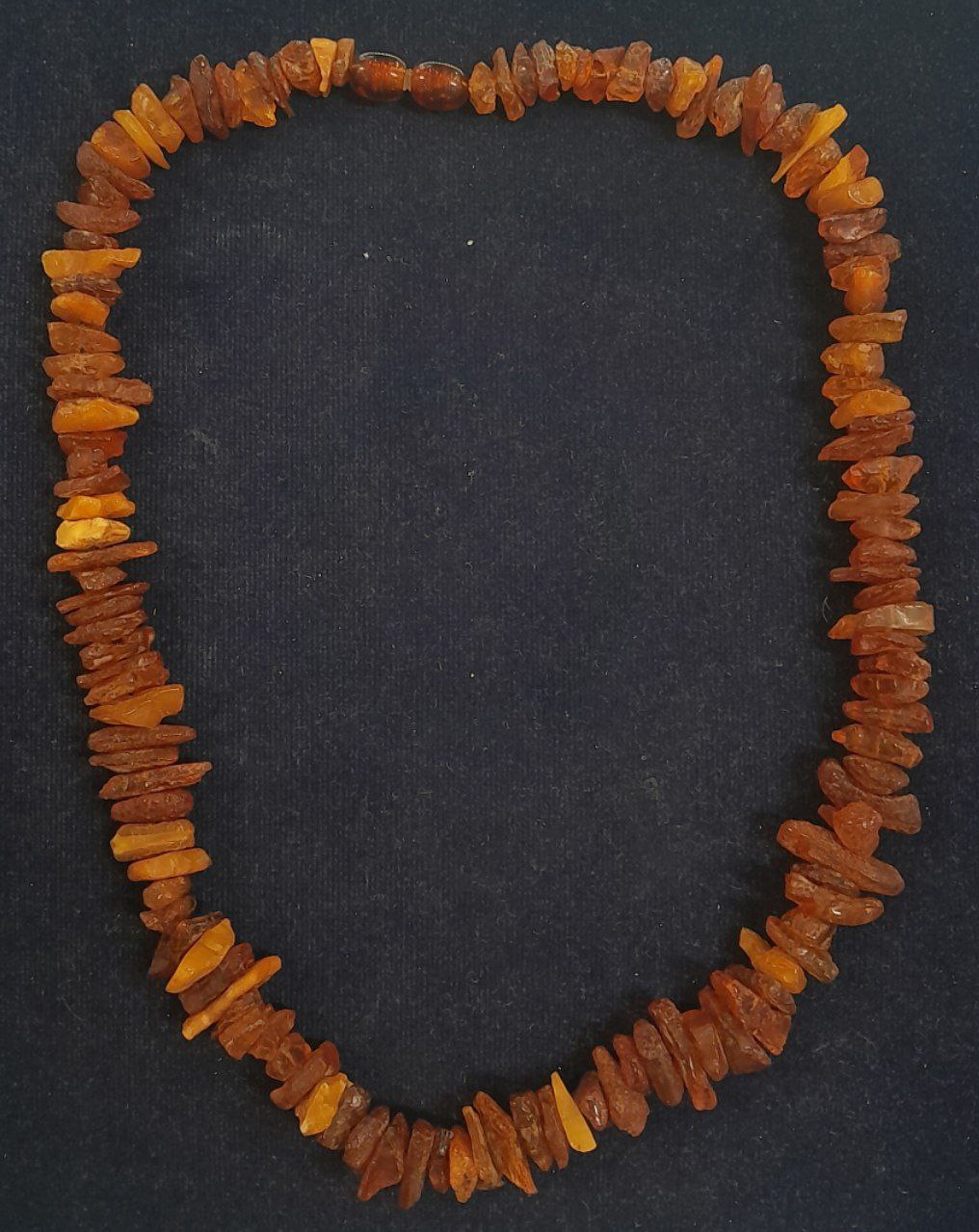 Бусы из натурального янтаря, вес 21 гр, 22 см