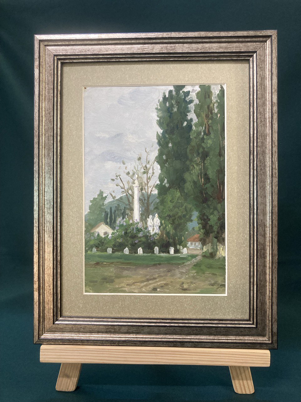 Картина «Стелла» Фелюшин Н.П. 25х18 картон, масло.1970 г.