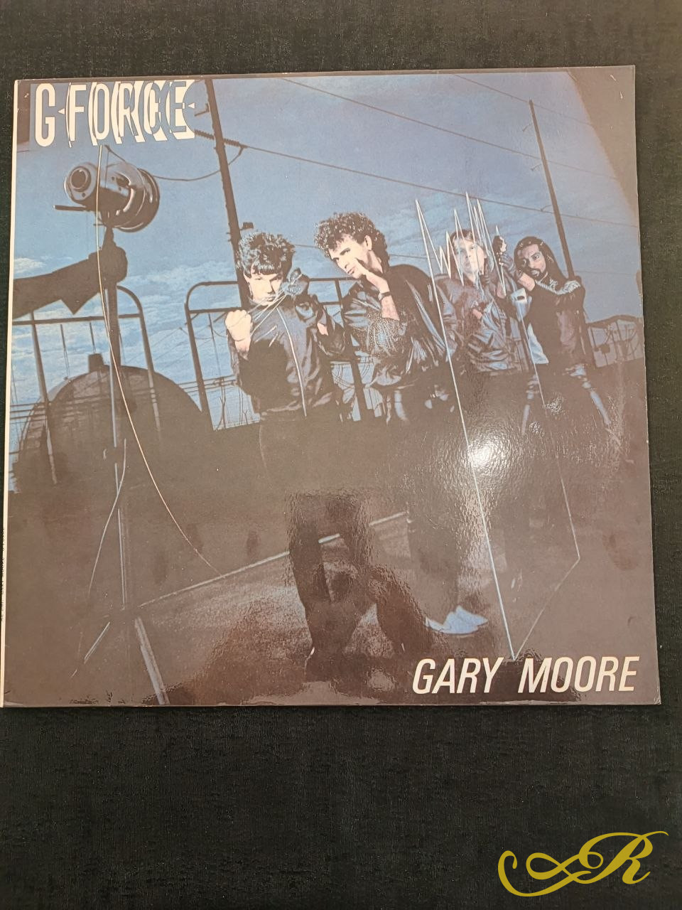 Винил. LP Gary Moore – "Dirty Fingers", SNC RECORDS, RUSSIA, 1992, EX/EX.