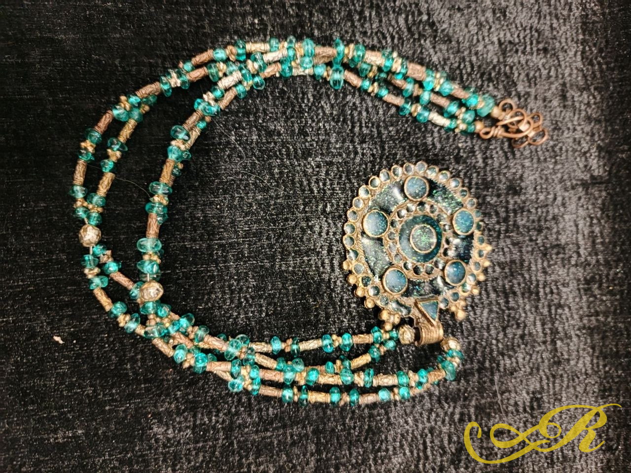  Кулон мандала. Стиль БОХО.Бронза. Натуральные камни.Этника винтаж.Сакральный символ гармонии и баланса