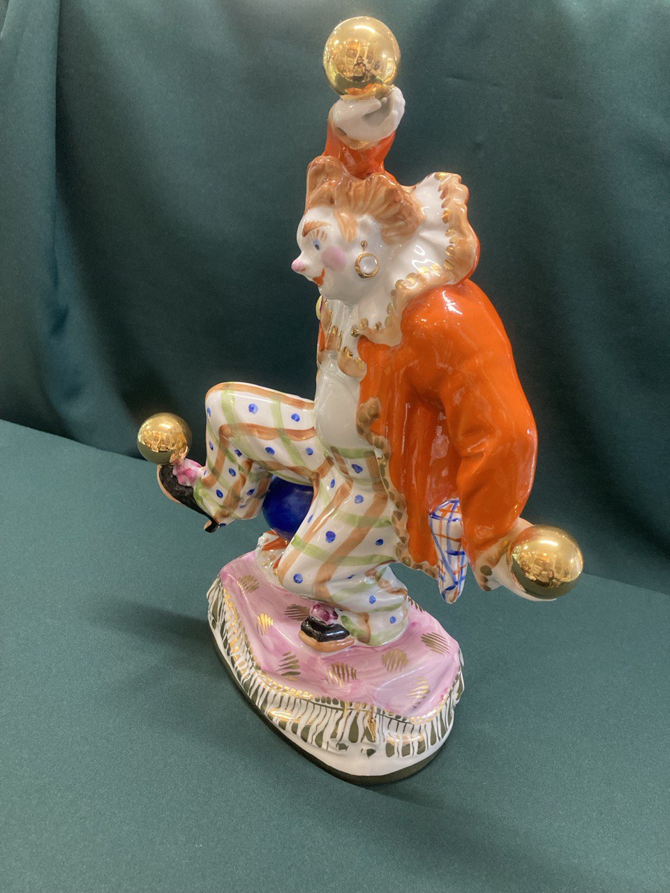 Клоун с шарами. Вербилки. СССР