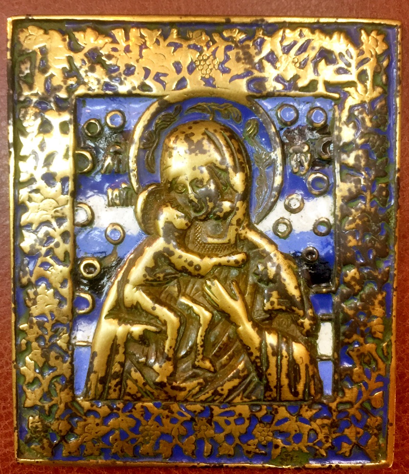 "Владимирская Божья Матерь", XVIII в.