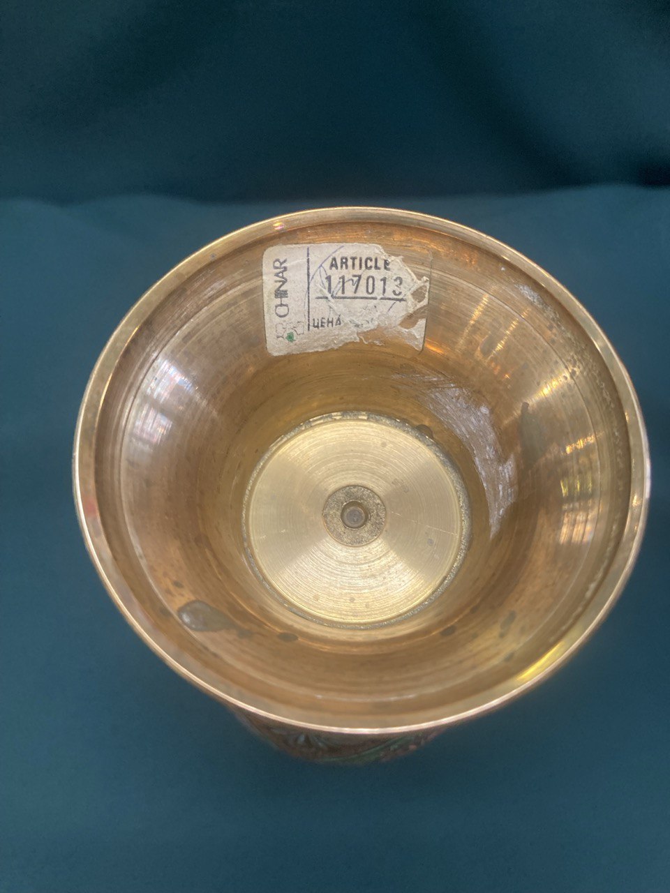 Ваза - медная. Индия.