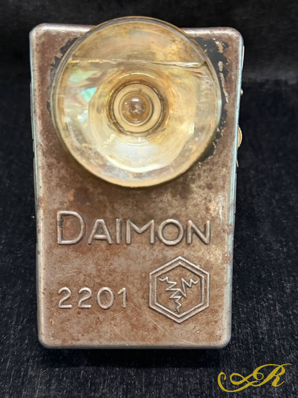 Старинный немецкий карманный электрический фонарь DAIMON 2201, Германия, 1930–1940-е годы.