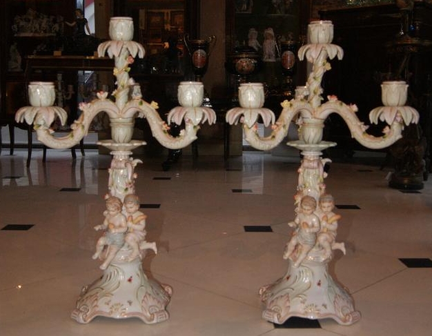 Канделябр, подсвечники, 2-ая пол. ХХ в.