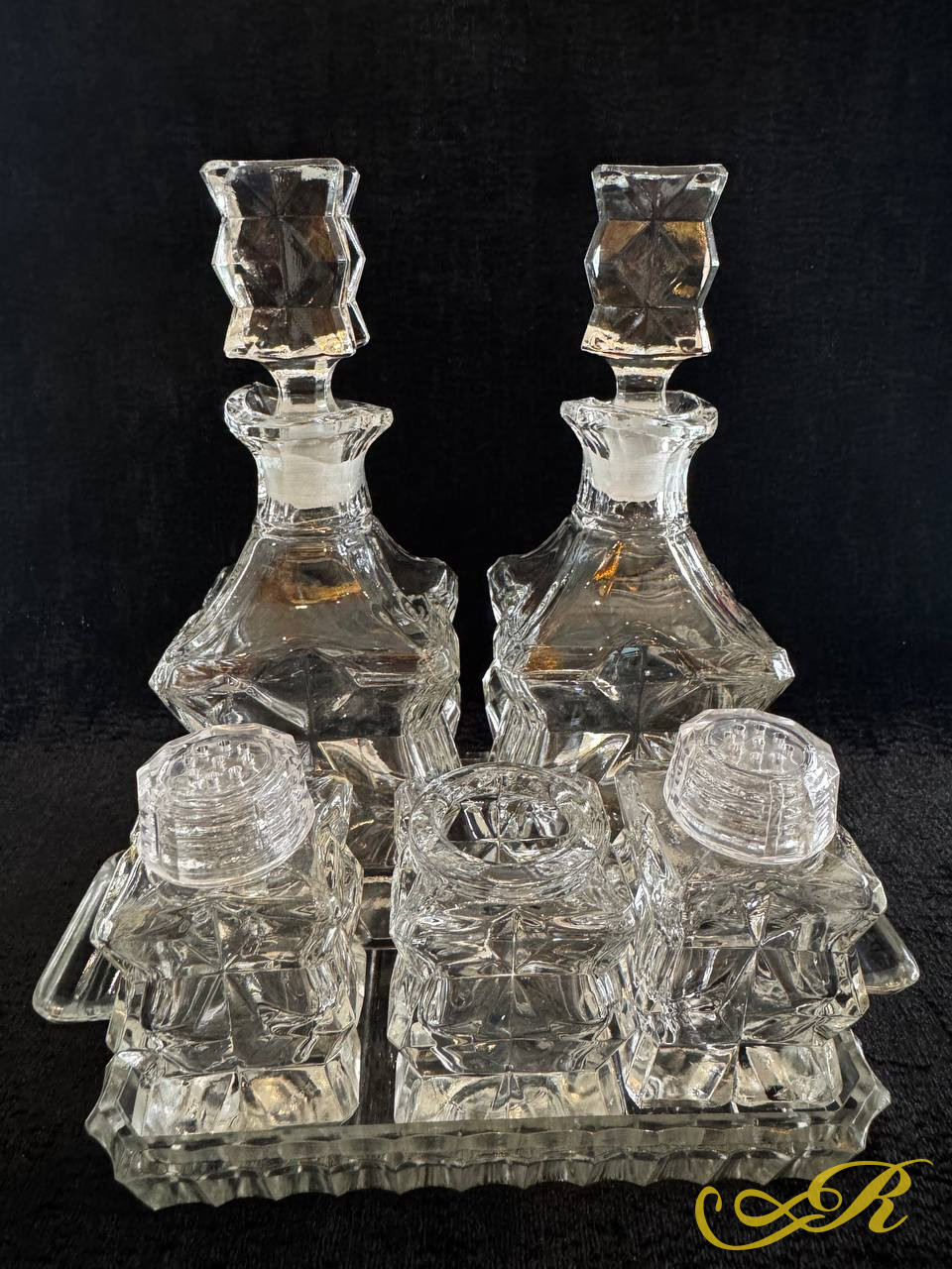 Набор для специй. Богемия (Чехия) 6 предметов.