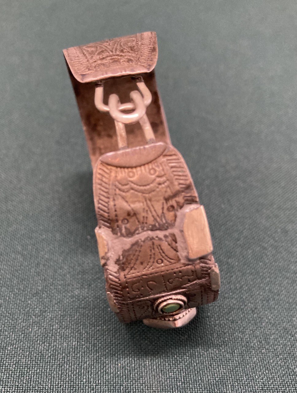 .Браслет серебро  вставки бирюза, сердолик. Конец  XIX века -  начало XX века.