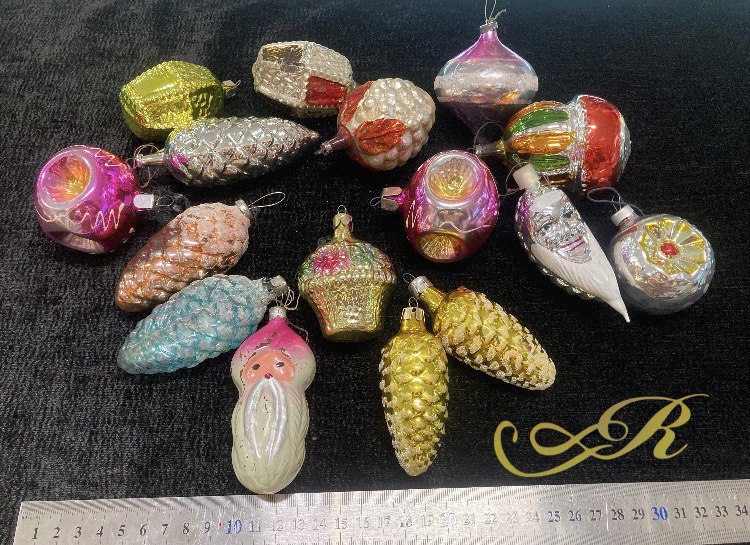 Игрушки на елку. СССР.