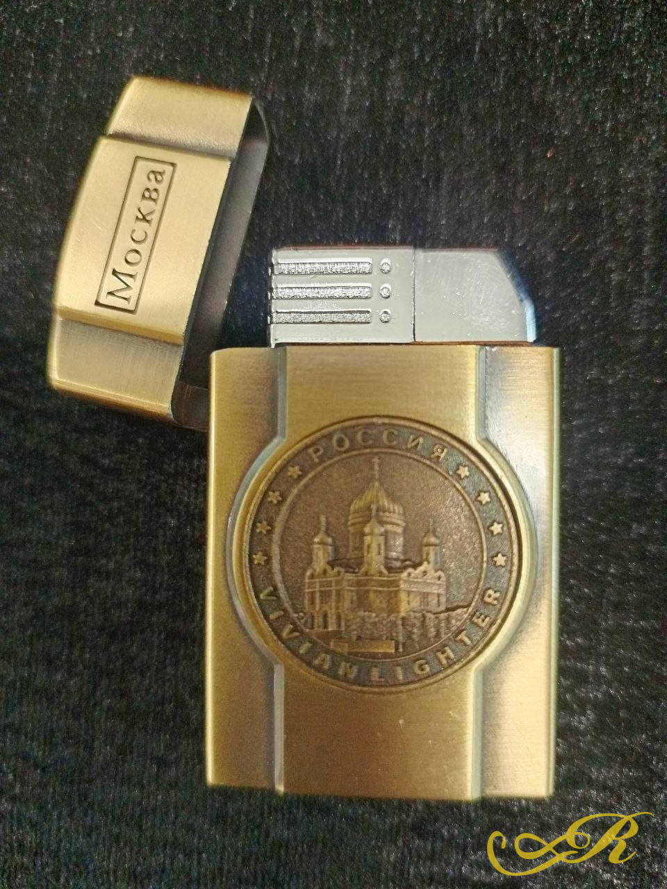  Зажигалка, с изображением Храма Христа Спасителя в Москве